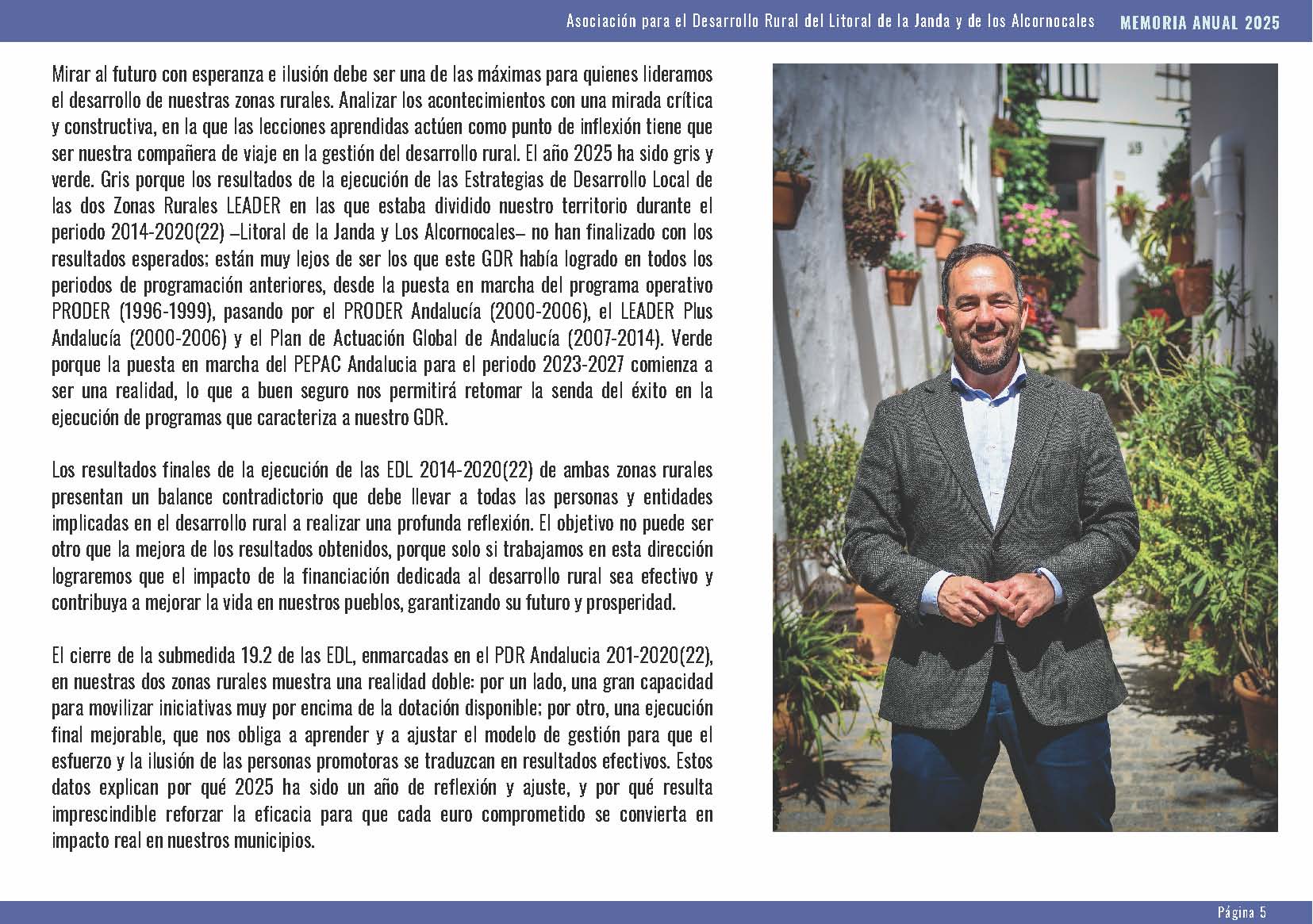 Memoria 2025 Presidente Pgina 2